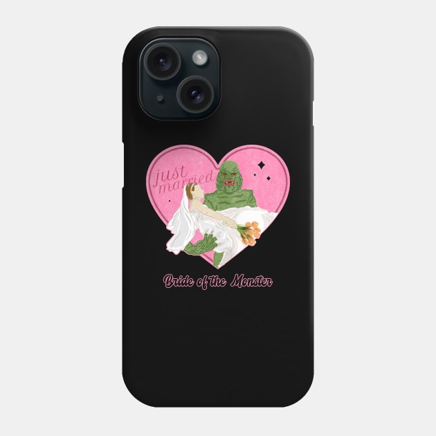 Bride of The Monster Phone Case by Ghoulverse