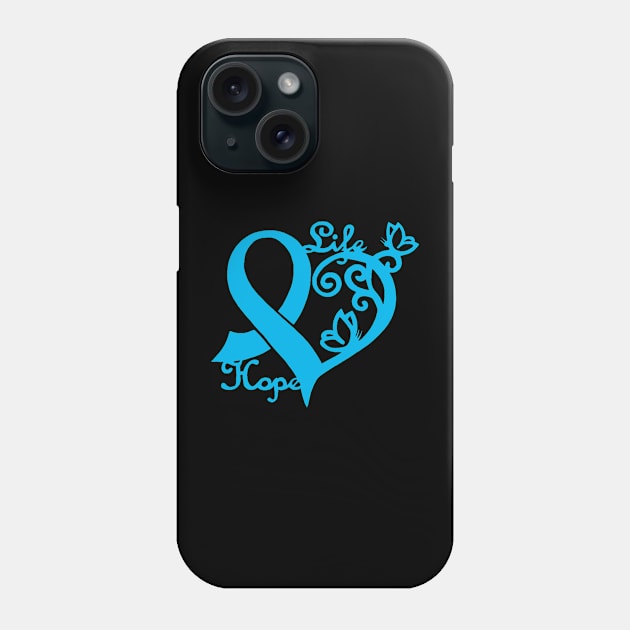 Heart awareness ribbon Phone Case by CaitlynConnor