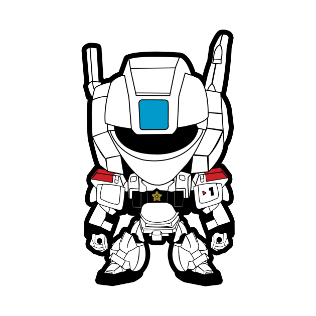 Patlabor Chibi by liora natalia