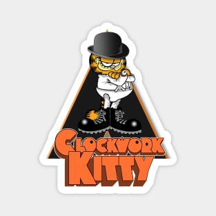 Clockwork Kitty Magnet