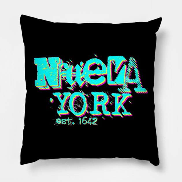 Nueva York 1642 9.0 Pillow by 2 souls