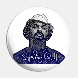 Faded School Boy Q II Pin