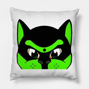 Pop-Up-Pup - Green Pillow