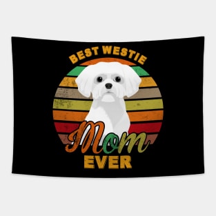 Best Westie Mom Ever Tapestry