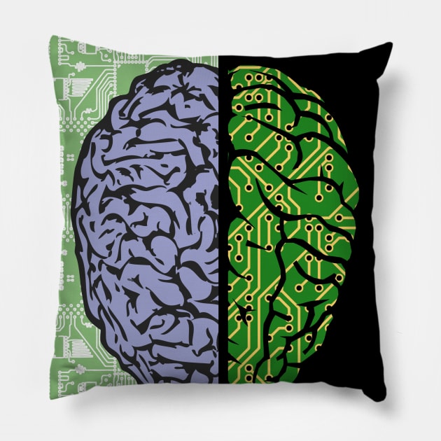 Machine learning Pillow by EmaUness1art