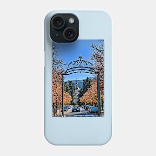 Spain. La Granja de San Ildefonso. Gates of the Royal Palace. Phone Case