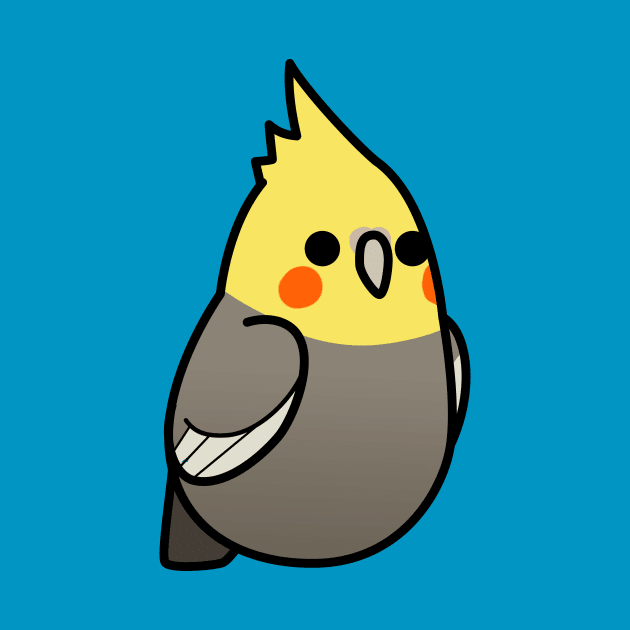 Too Many Birds!™ Yellow Head Cockatiel by MaddeMichael