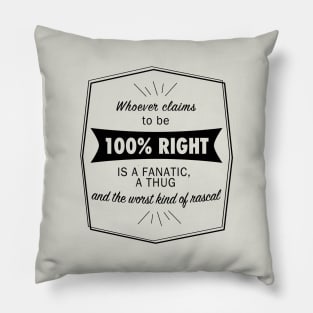 100% Right Pillow