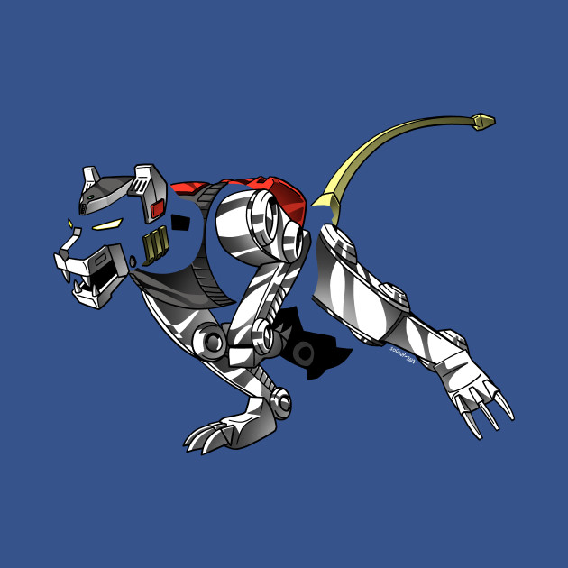 voltron blue lion hoodie