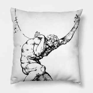 Atlas the Titan Pillow