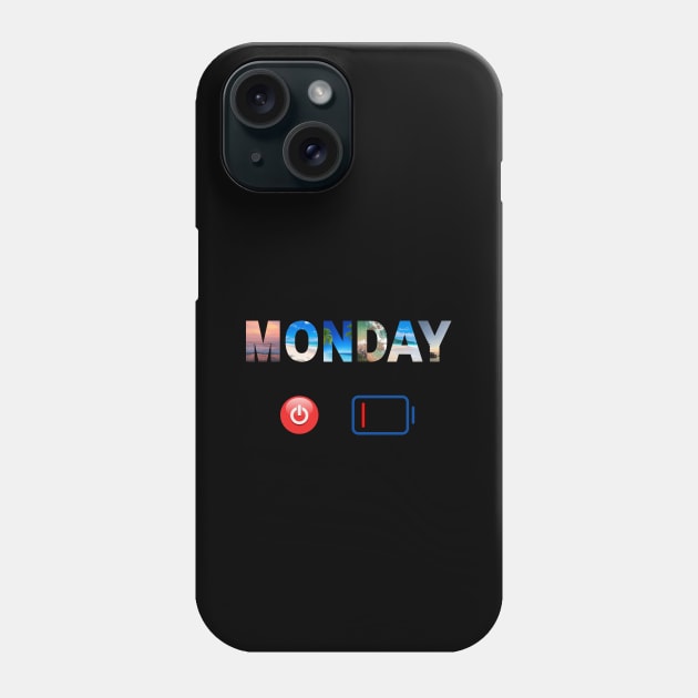 Monday Energy Phone Case by AngelFeatherDsg