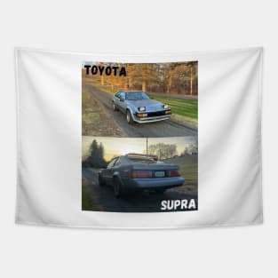 Toyota Celica Supra P-Type - Front and back design Tapestry