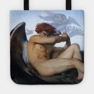 Fallen Angel | Alexandre Cabanel | Satanic Art Tote