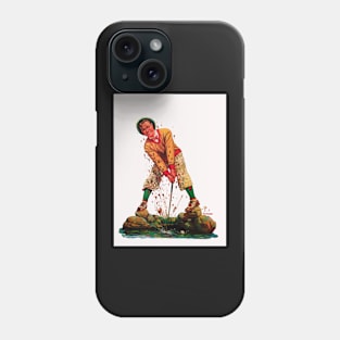 1932 Golf Illustration. Phone Case