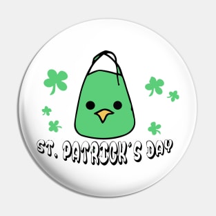 on St. Patrick’s Day bird bag Pin