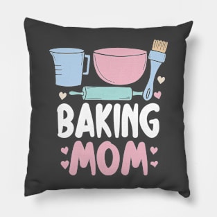 Baking Mom - Whipping Up Love & Sweetness! Kitchen-Approved Design Pillow
