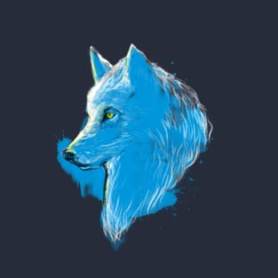 blue wolf T-Shirt