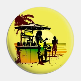 Beach Vibes Pin