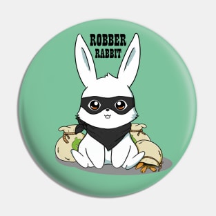 Robber Rabbit Pin