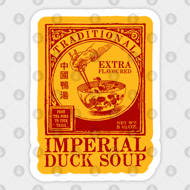 Duck Soup - Food - Sticker