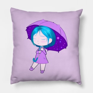 Cute chibi girl Pillow