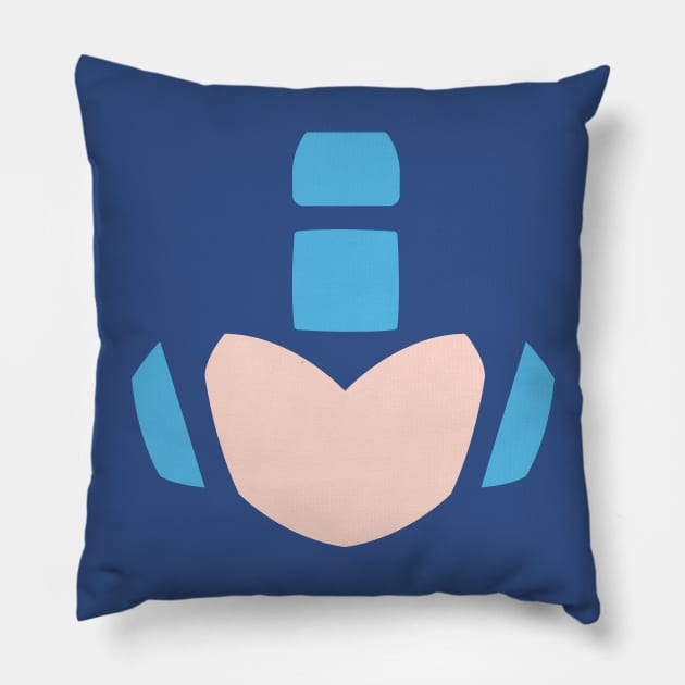 Mega Man Pillow by yourtoyrobot