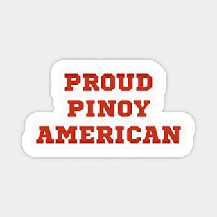 Proud Filipino American mixed roots Magnet