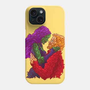 Favorite couple superhero Phone Case