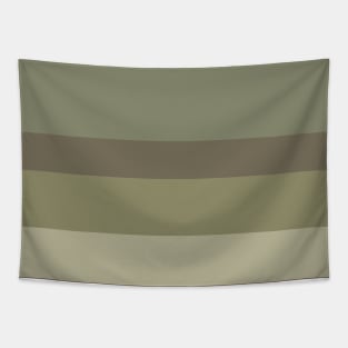 A well-made composition of Purplish Brown, Grey Brown, Camouflage Green, Sage and Brown Grey stripes. Tapestry