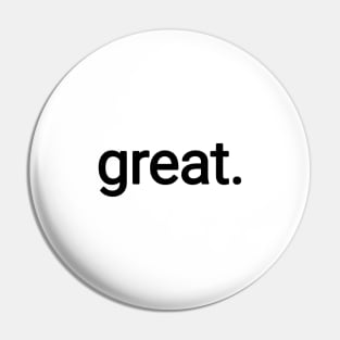 passive agressive - great Pin