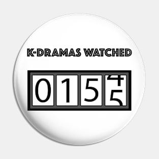 Dramas Watched Pin