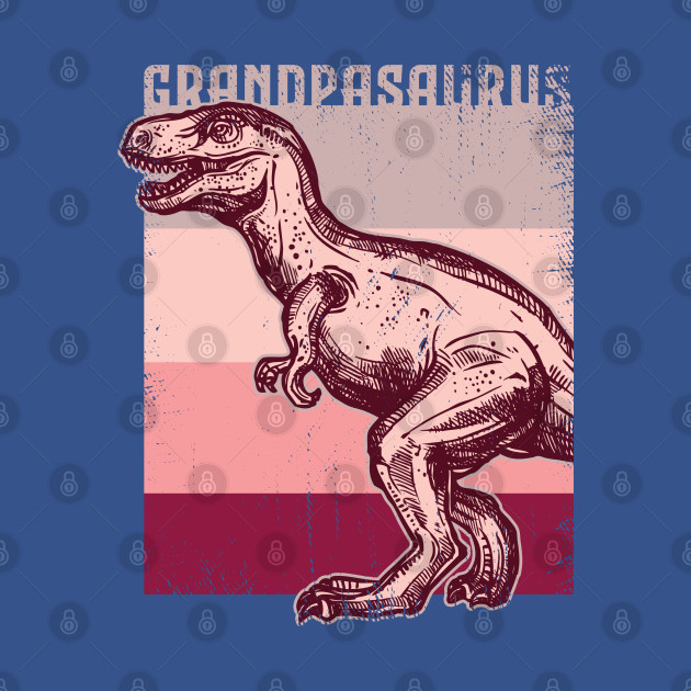 Disover Grandpasaurus Dino - Dinosaur - T-Shirt