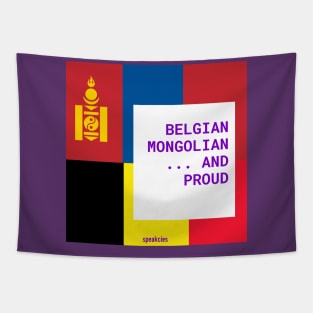 Belgian-Mongolian Pride Tapestry