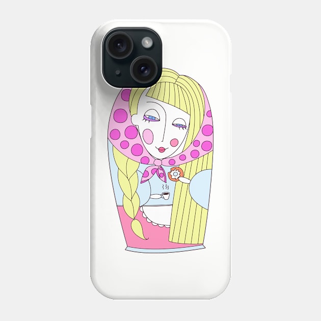 Blond Phone Case by Go go