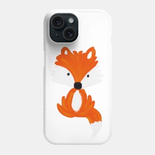 Fox - oil painting pattern Phone Case