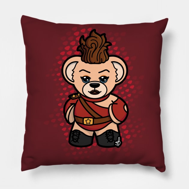 Younamit! Wrestler #2 Pillow by younamit