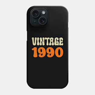 vintage birthday 1990 Phone Case