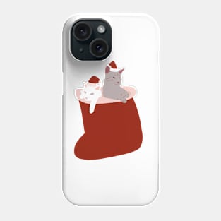 Christmas Cat Crew Phone Case