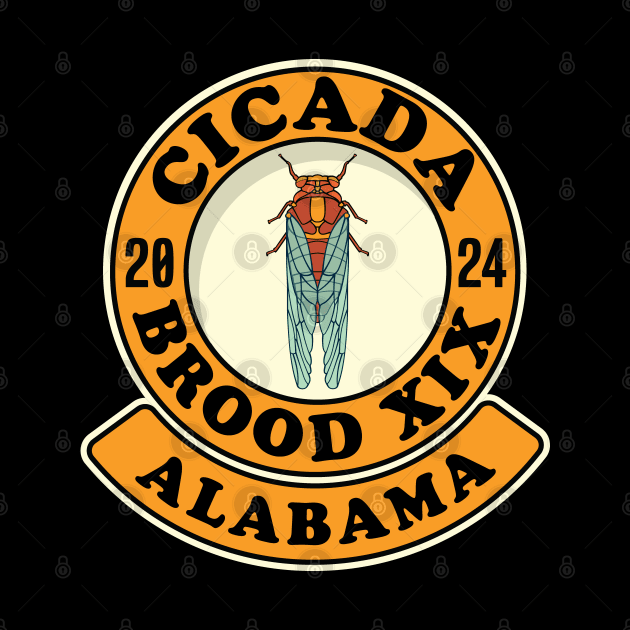 Cicada Brood XIX Alabama by Huhnerdieb Apparel