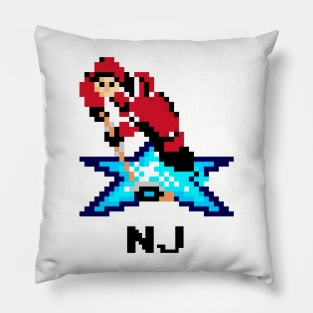 16-Bit Ice Hockey - New Jersey Pillow