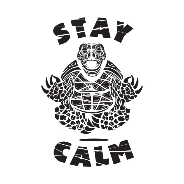 Stay Calm - Yoga Instructor - Tapestry | TeePublic