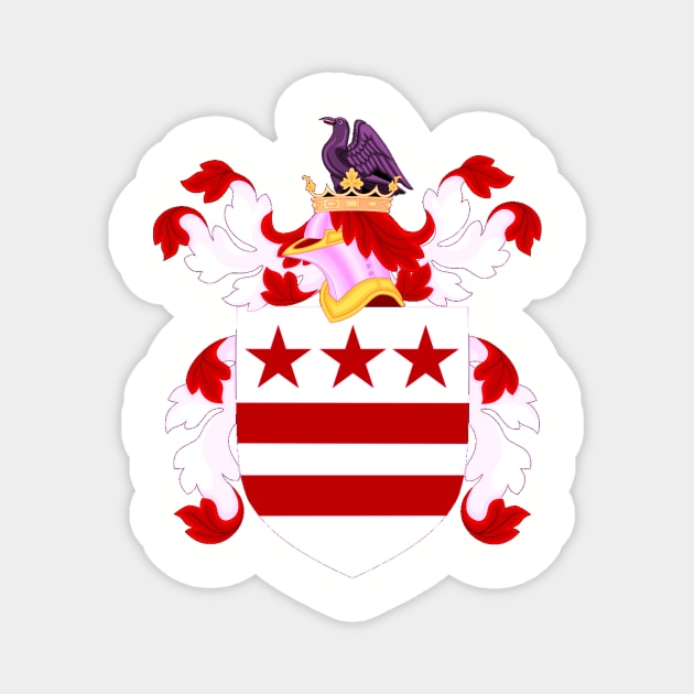George Washington Coat of Arms Magnet by American Revolution Podcast