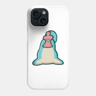 Cute long neck, Sweet dino, Love dinosaur Phone Case