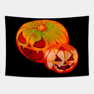 Jack-o-lanterns Tapestry