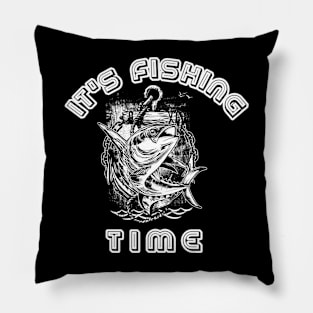 Fishing T Shirt Pillow