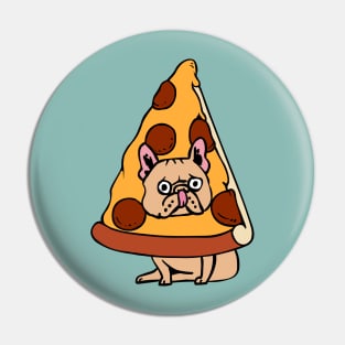 Pizza Frenchie Pin