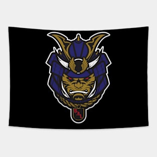 Samurai Warrior Baltimore Ravens – Bold NFL Fan Gear for Fierce Ravens Fans Tapestry