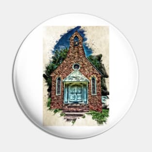 Country Chapel Pin