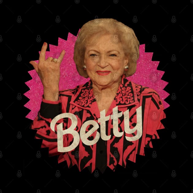 Betty White x Barbie by oxvaslim