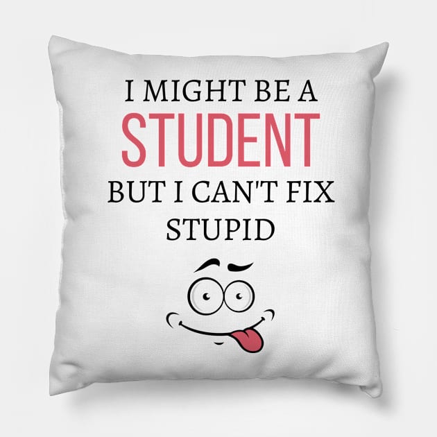 Student Pillow by Mdath